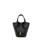 HERMERS PICOTIN 18 LOCK BAG CLEMENCE BLACK GHW