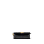 CHANEL MEDIUM BOY BAG SMOOTH CALFSKIN BLACK GHW (MICROCHIP)