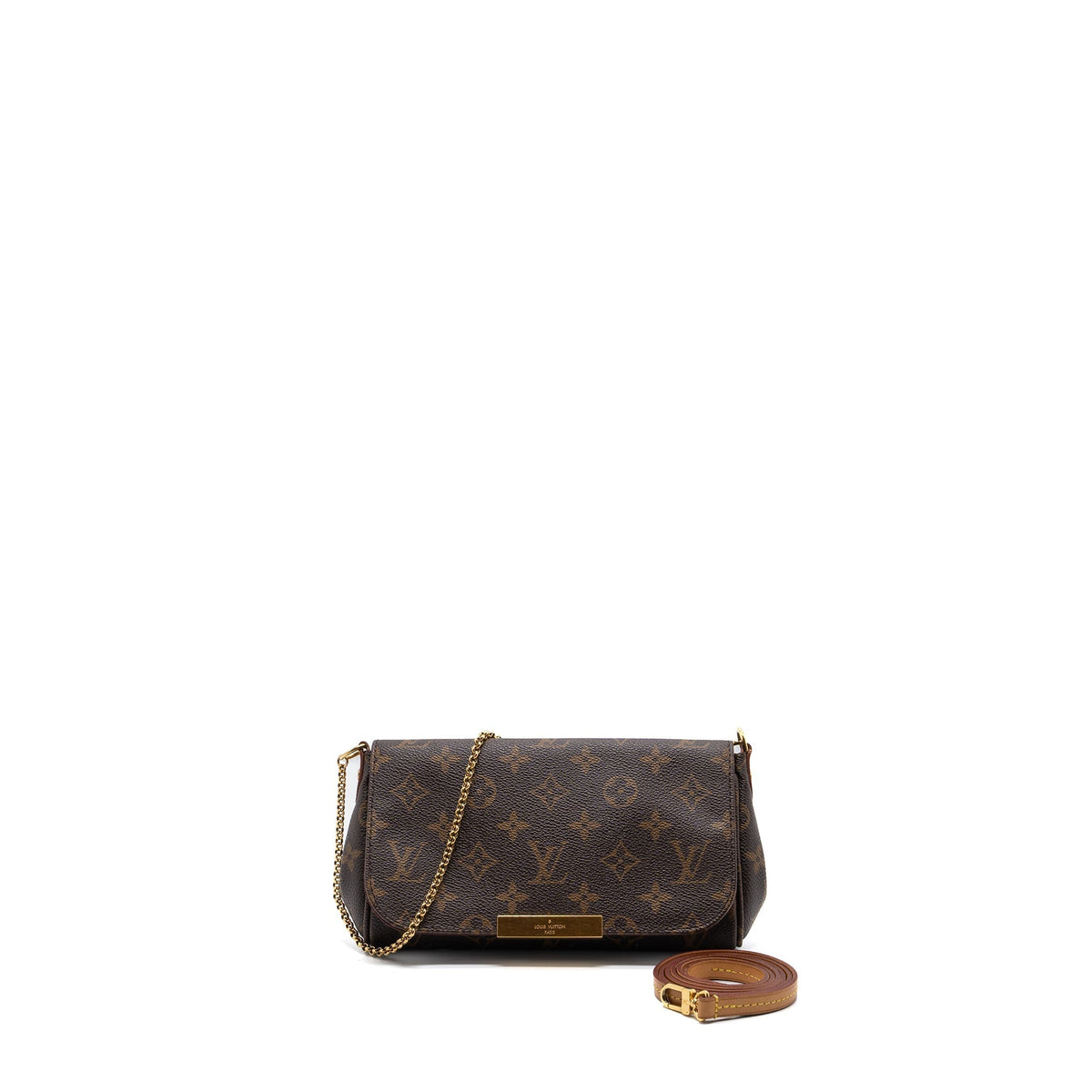 LOUIS VUITTON FAVOURITE PM BAG MONOGRAM CANVAS GHW