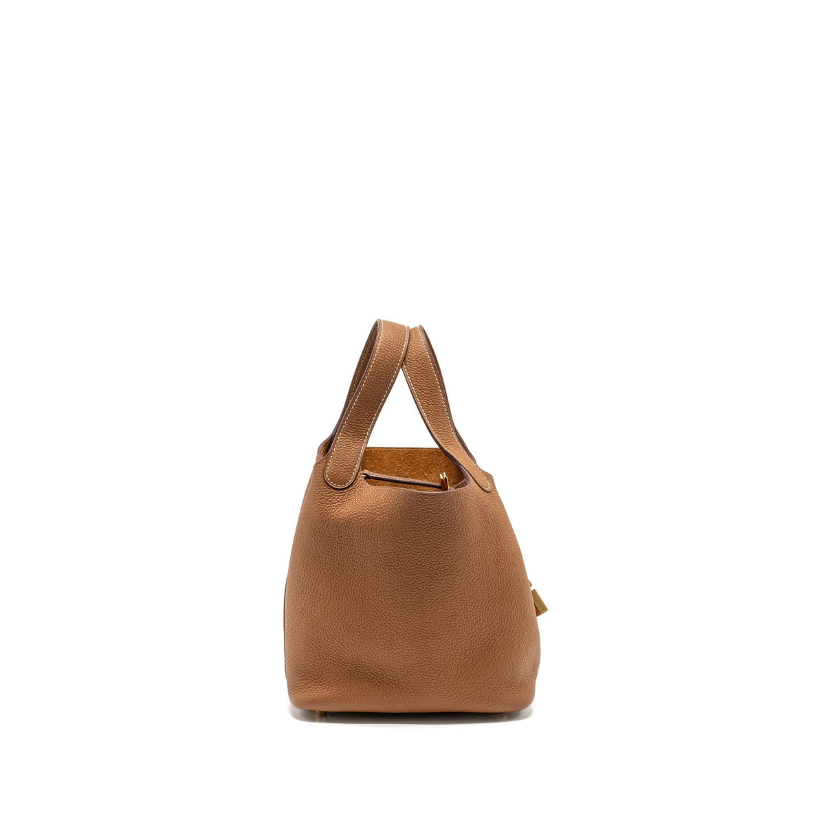 HERMES PICOTIN 18 LOCK BAG TAURILLON MAURICE GOLD GHW