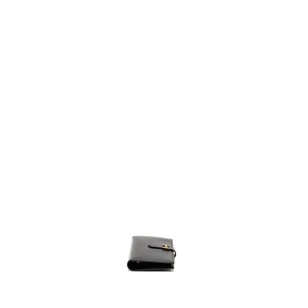 Hermes Bearn Wallet Box Black GHW