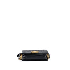 CHANEL SMALL BOY BAG CALFSKIN BLACK GHW