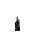 LOUIS VUITTON CROISETTE DAMIER EBENE CANVAS GHW