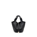 Hermes Picotin 18 Lock bag Clemence black SHW