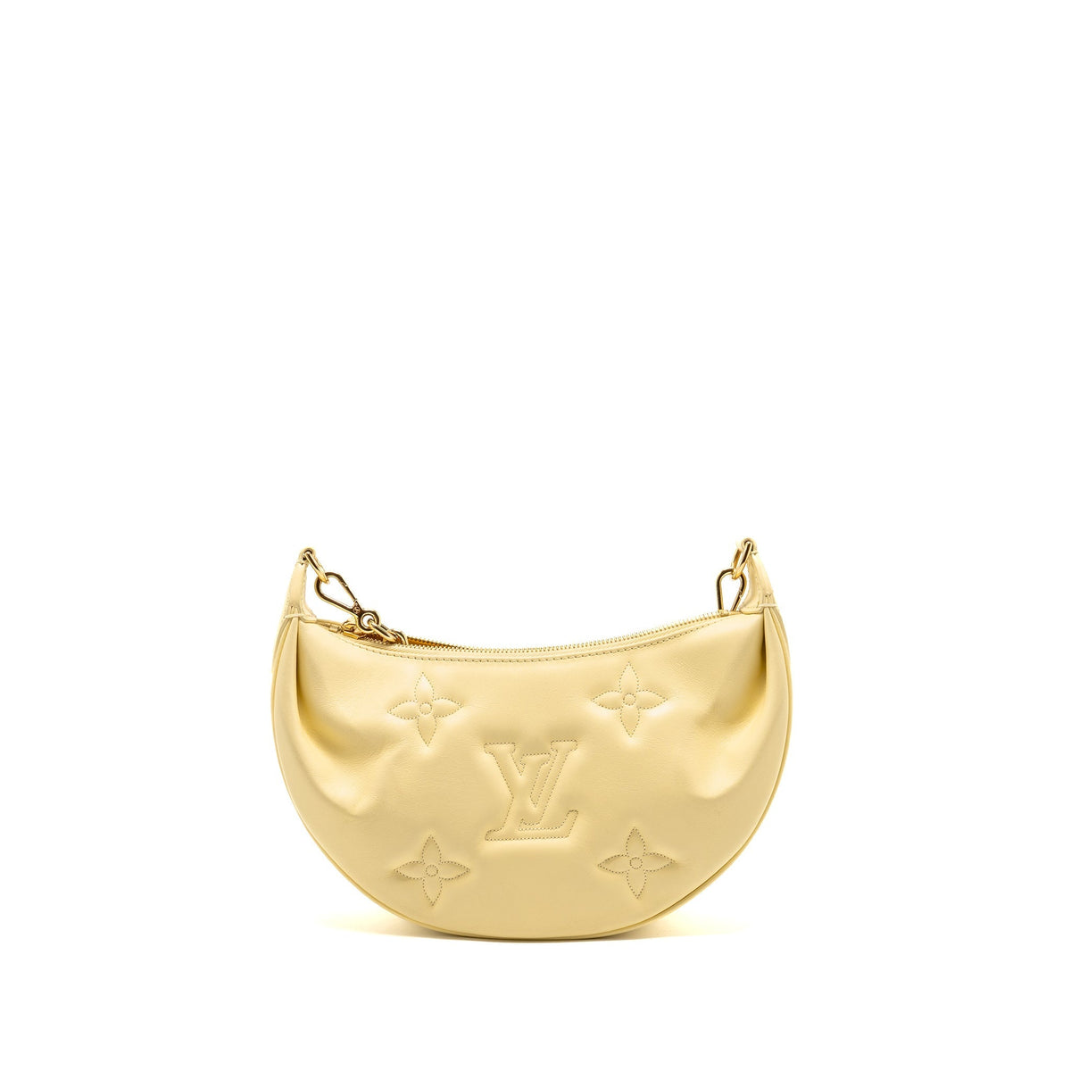 LOUIS VUITTON OVER THE MOON MONOGRAM BUBBLEGRAM CALFSKIN LIGHT YELLOW GHW