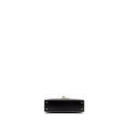 HERMES MINI KELLY TADELAKT BLACK GHW