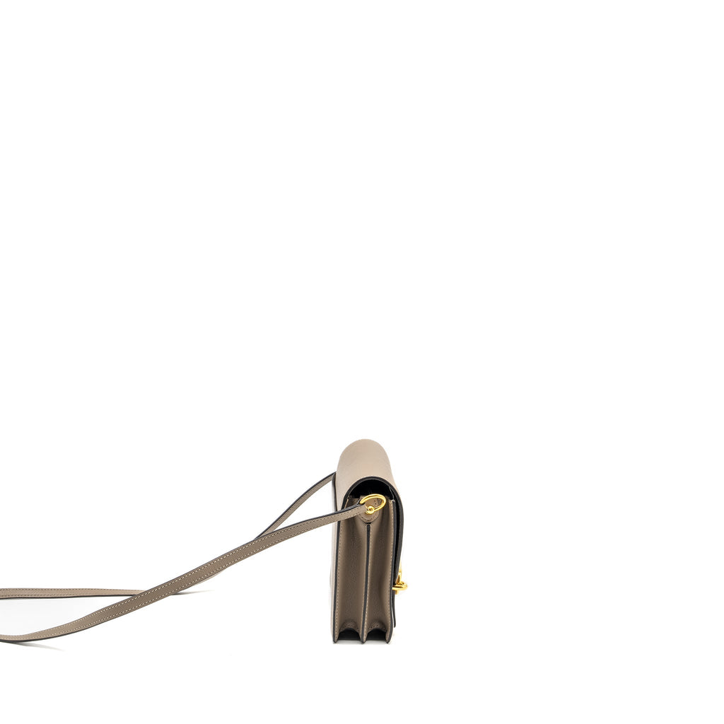 Hermes mini roulis evercolor gris asphalts GHW