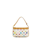 LOUIS VUITTON POCHETTE ACCESSORIES CANVAS WHITE MULTICOLOUR GHW