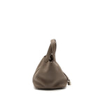 Hermes Picotin 18 Lock Bag Clemence Etoupe SHW