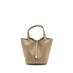 Hermes Picotin 22 Lock Bag Clemence Trench SHW