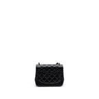 CHANEL CLASSIC MINI SQUARE FLAP BAG CAVIAR BLACK SHW