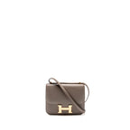 Hermes Mini Constance Epsom Gris Etain RGHW