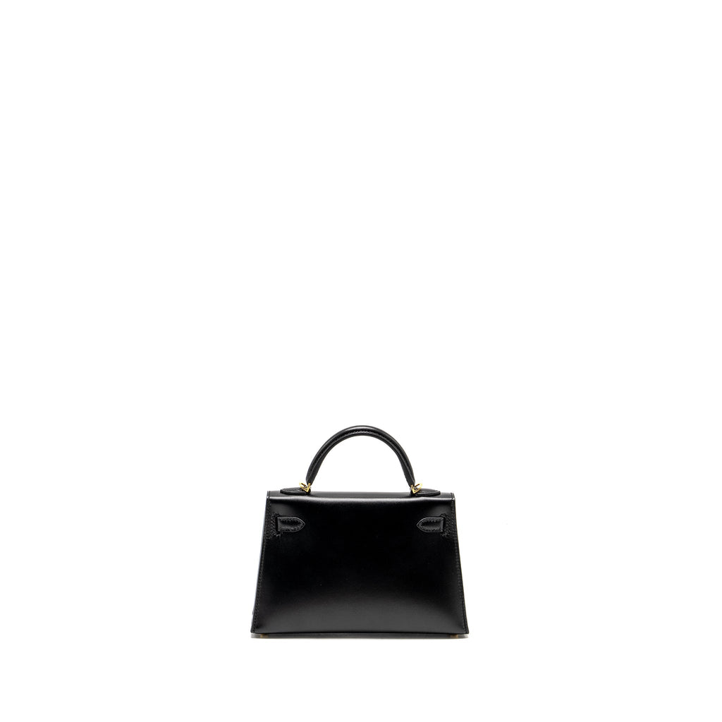 HERMES MINI KELLY TADELAKT BLACK GHW