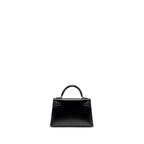 HERMES MINI KELLY TADELAKT BLACK GHW