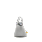 HERMES PICOTIN 18 LOCK BAG CLEMENCE BLEU PALE GHW