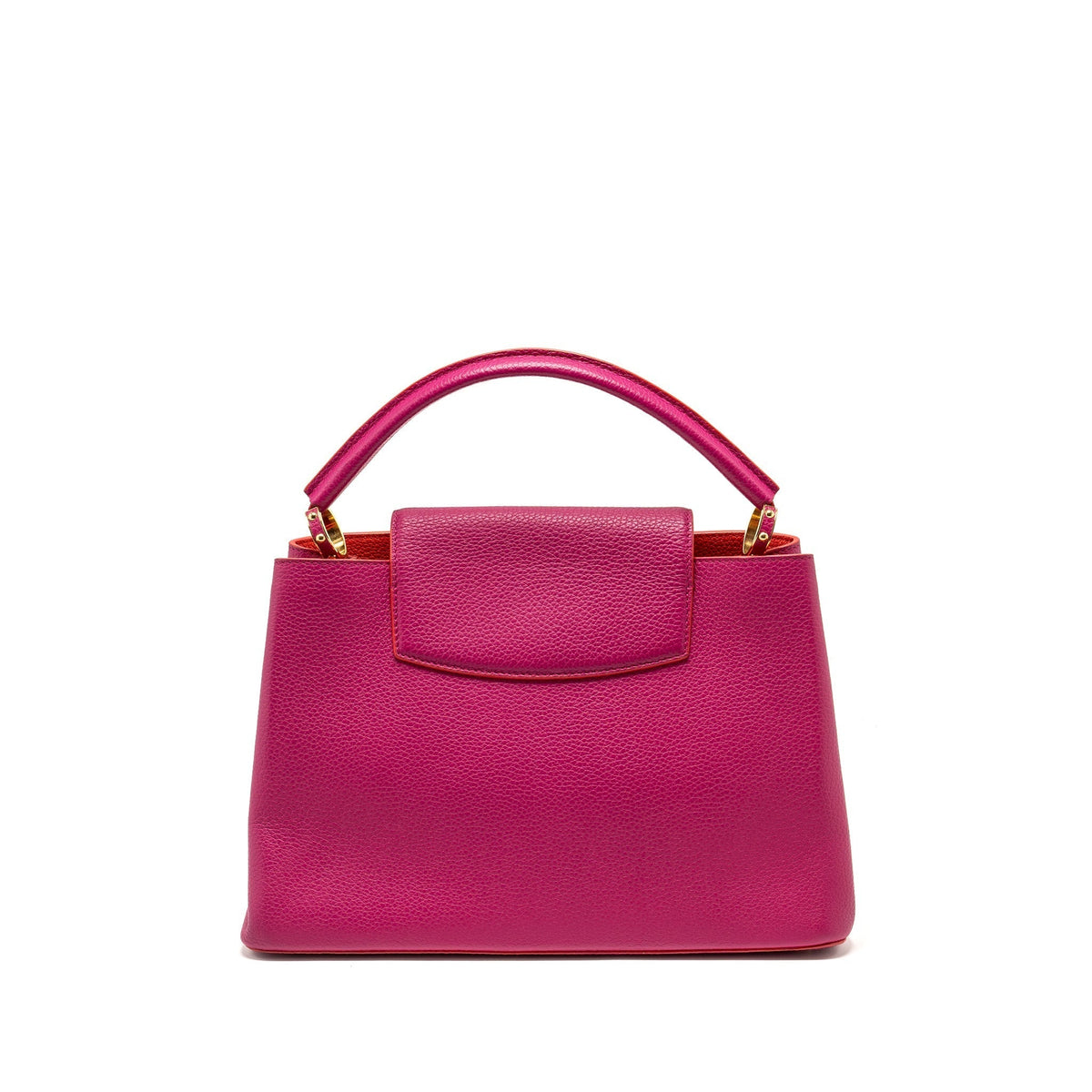 LOUIS VUITTON CAPUCINES GM TAURILLON PINK GHW