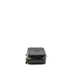 CHANEL FILIGREE VERTICAL VANITY CASE CAVIAR BLACK GHW