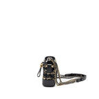 CHANEL SMALL GABRIELLE HOBO BAG LIMITED EDITION SEQUINS BLACK/GOLD MULTICOLOURED HARDWARE