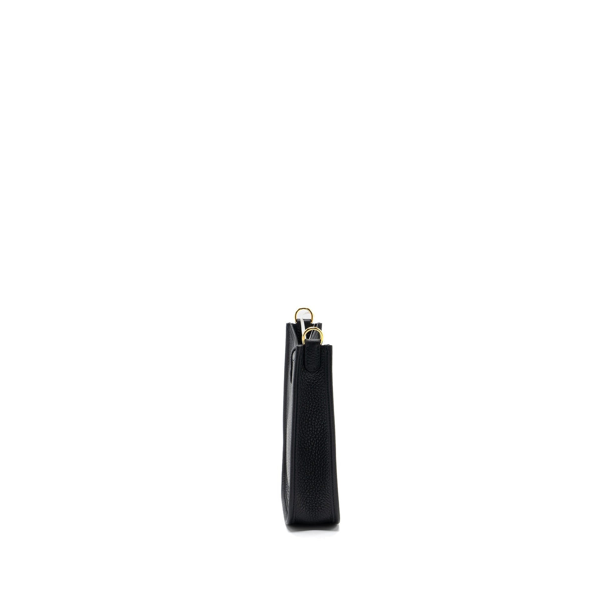 HERMES MINI EVELYN CLEMENCE BLACK GHW