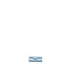 CHANEL CLASSIC FLAP CARD HOLDER CAVIAR BLUE LGHW