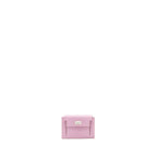 Hermes Kelly Pocket Compact Wallet Epsom X9 Mauve Sylvestre SHW