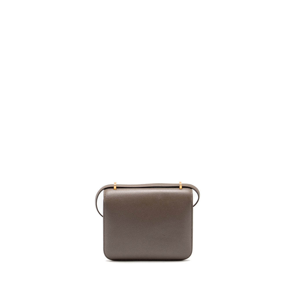 Hermes Mini Constance Epsom Gris Etain RGHW