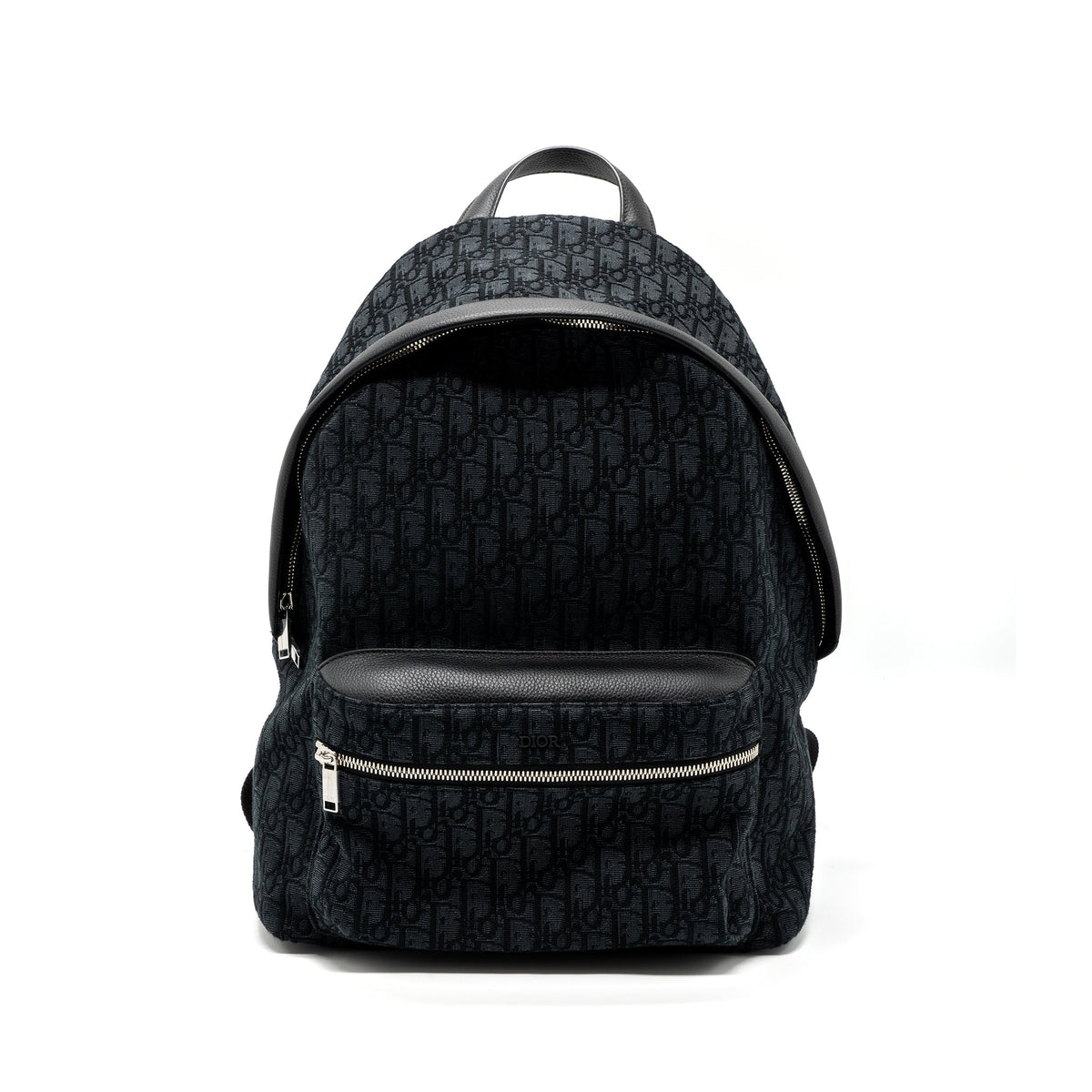 DIOR RIDER BACKPACK BLACK DIOR OBLIQUE JACQUARD SHW