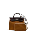 HERMES HERBAG 31 Berline/Vache Hunter Alezan/Ebene SHW