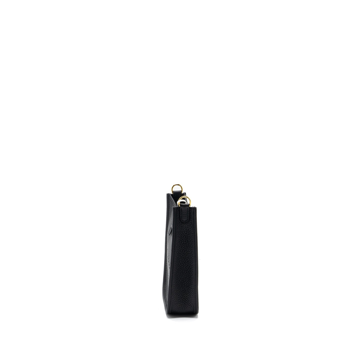 HERMES MINI EVELYN CLEMENCE BLACK GHW