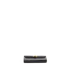 HERMES KELLY TO GO LIZARD NILOTICUS LISSE BLACK GHW
