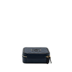 CHANEL FILIGREE CAMERA BAG CAVIAR DARK BLUE/ BLACK GHW