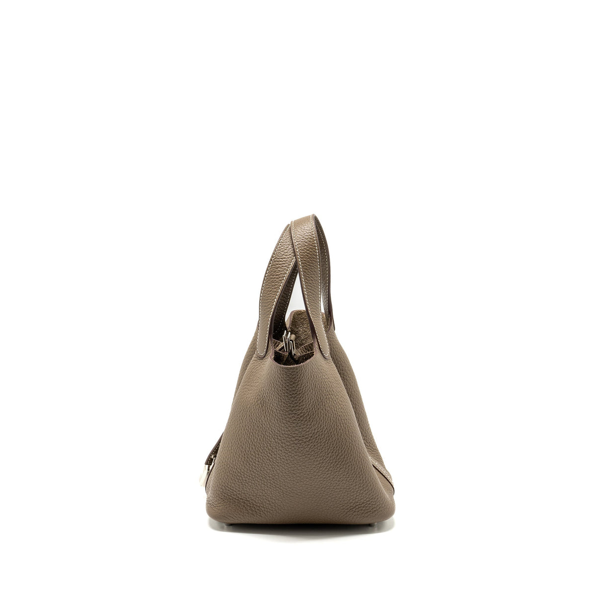 Hermes picotin 18 Clemence Lock bag Etoupe SHW