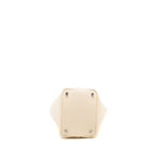 HERMES PICOTIN 18 LOCK BAG CLEMENCE NATA/JAUNE POUSSIN SHW