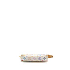 LOUIS VUITTON POCHETTE ACCESSORIES CANVAS WHITE MULTICOLOUR GHW