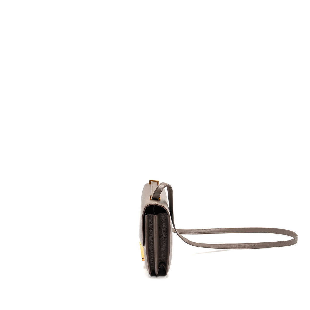 Hermes Mini Constance Epsom Gris Etain RGHW
