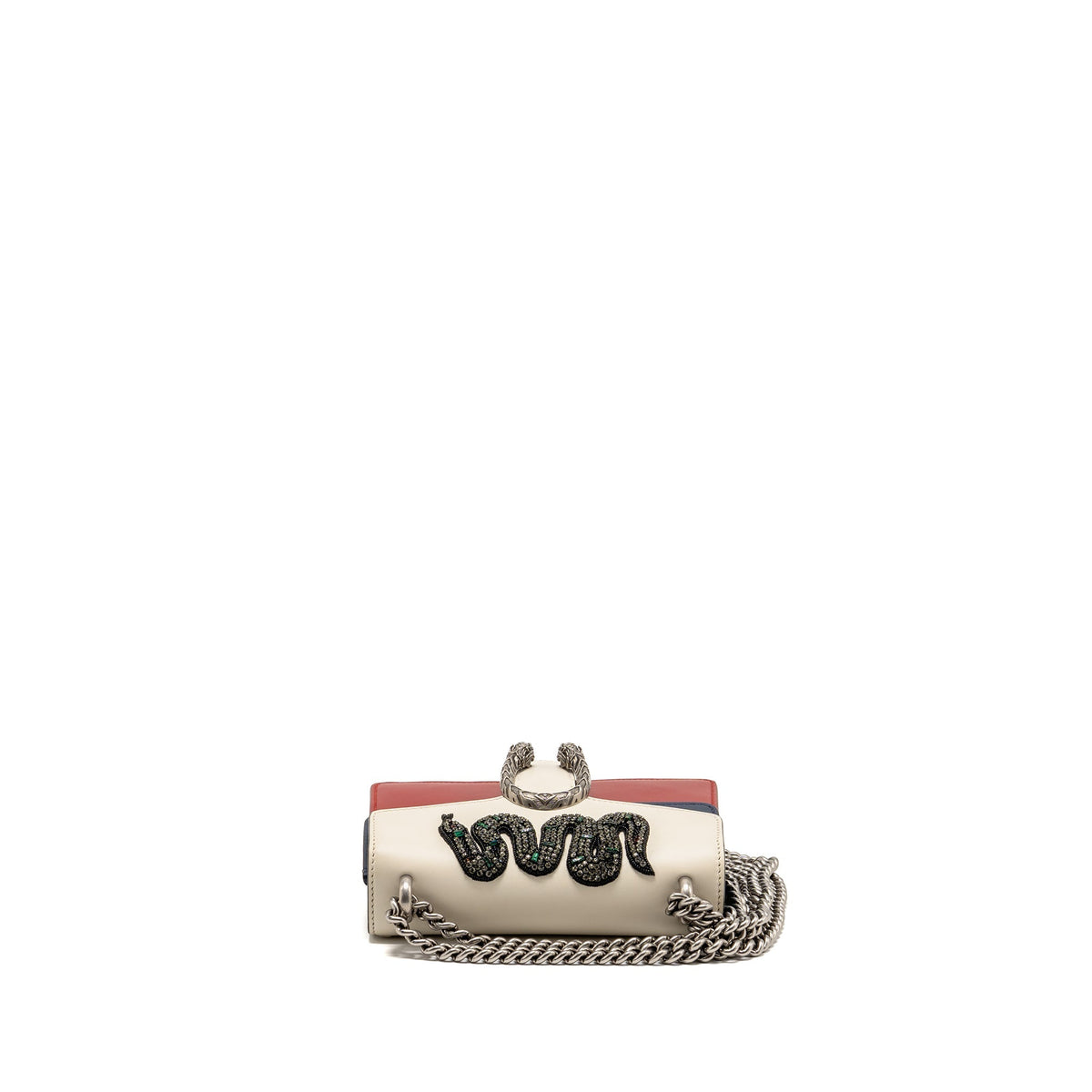 Gucci mini Dionysus bag calfskin multicolor white / black / red SHW