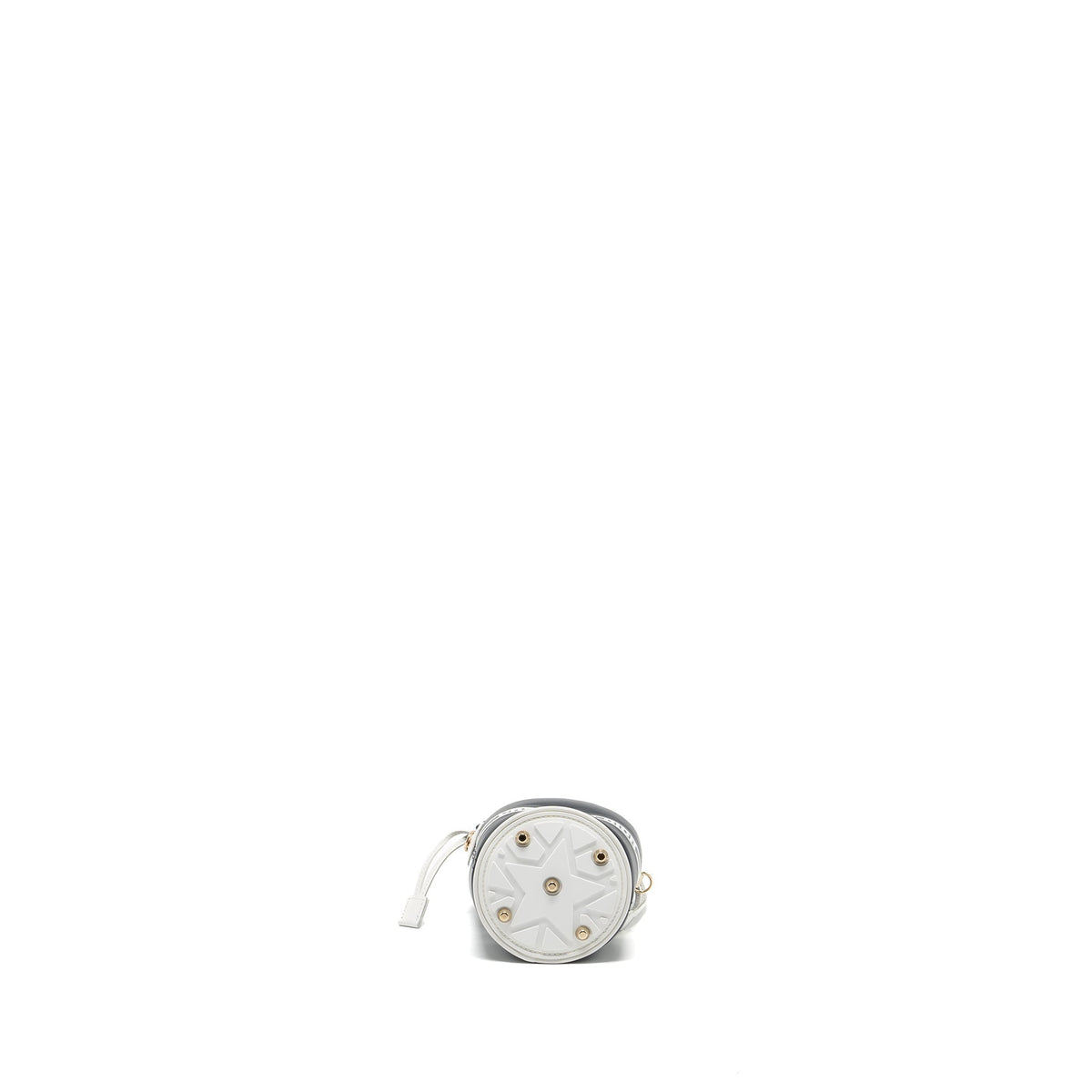 DIOR MICRO DIOR VIBE BUCKET BAG CALFSKIN BLUE/WHITE LGHW