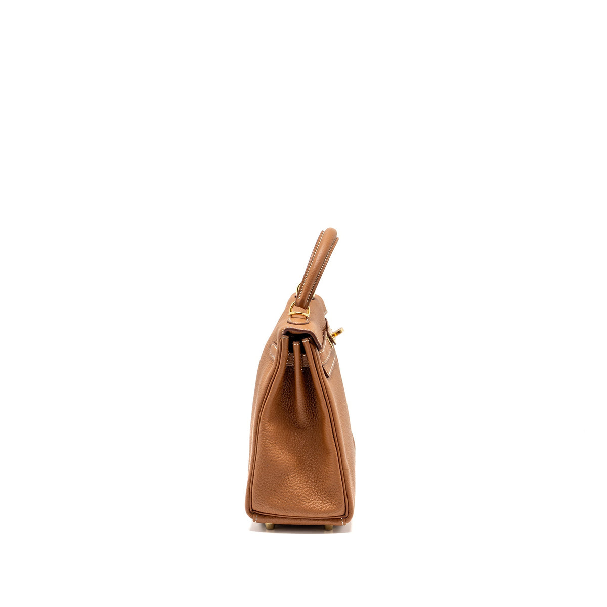 HERMES Kelly 25 Togo Gold GHW