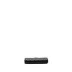 CHANEL CLASSIC LONG FLAP WALLET CAVIAR BLACK GHW