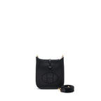 HERMES MINI EVELYN CLEMENCE BLACK GHW