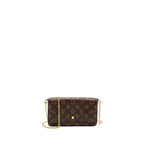 LOUIS VUITTON FELICIE POCHETTE MONOGRAM CANVAS GHW