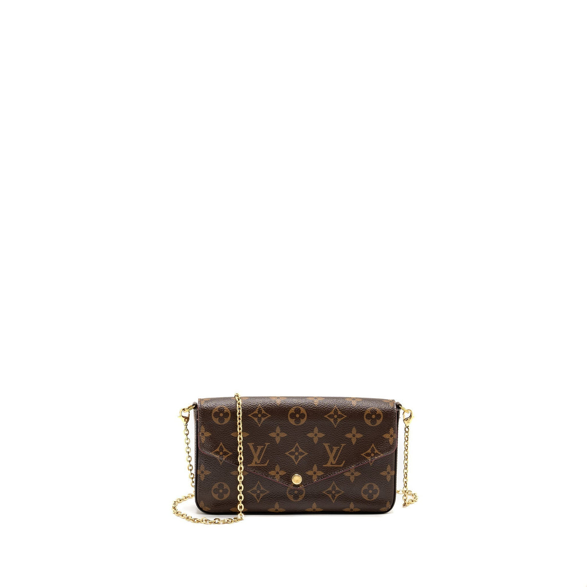 LOUIS VUITTON FELICIE POCHETTE MONOGRAM CANVAS GHW