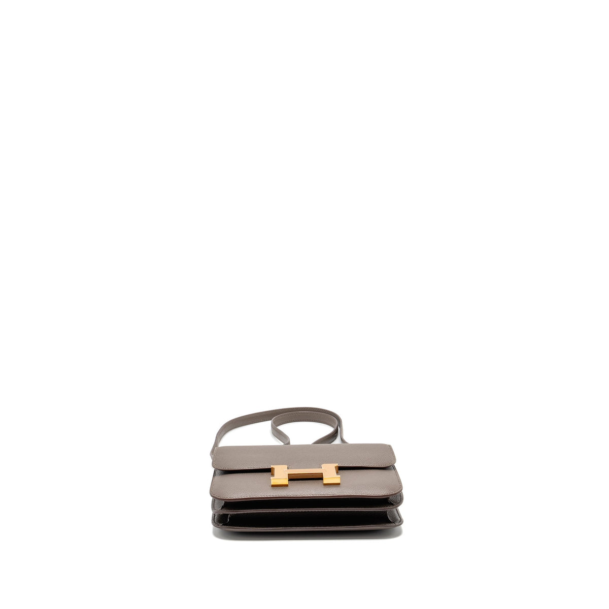 Hermes Mini Constance Epsom Gris Etain RGHW