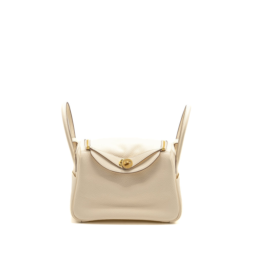 HERMES Lindy 26 Clemence Nata GHW