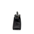 FENDI PEEKABOO X-LITE MEDIUM CALFSKIN BLACK GHW