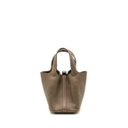 HERMES PICOTIN 18 CLEMENCE LOCK BAG ETOUPE SHW