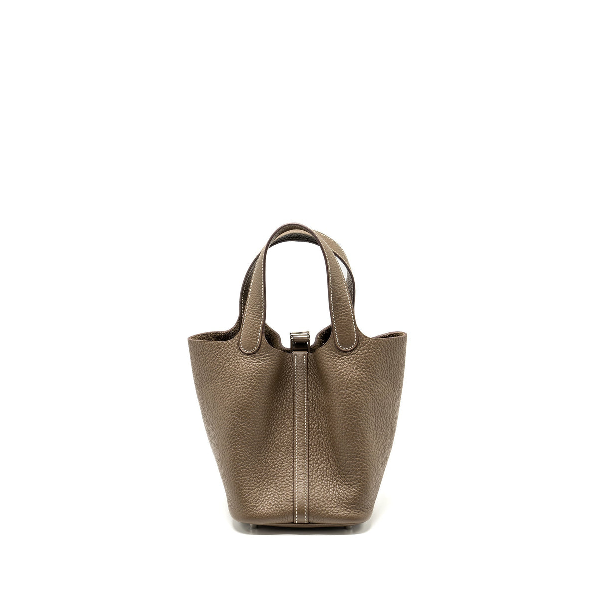 HERMES PICOTIN 18 CLEMENCE LOCK BAG ETOUPE SHW