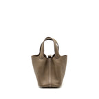 Hermes picotin 18 Clemence Lock bag Etoupe SHW