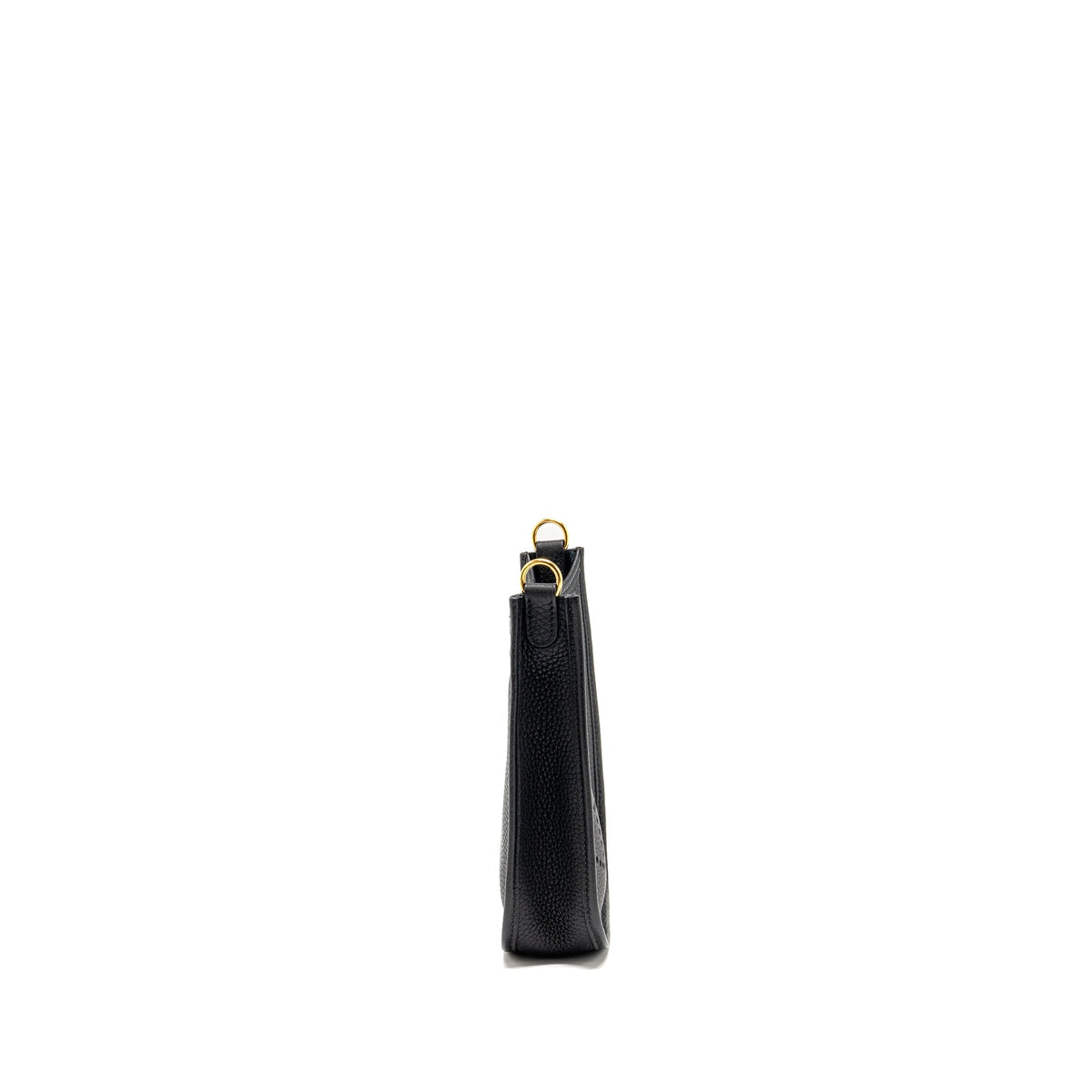 Hermes Mini Evelyne Clemence Black GHW