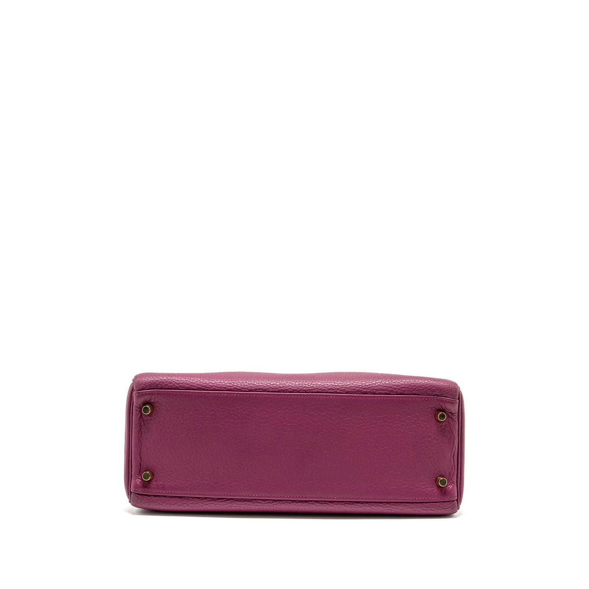 Hermes Kelly 32 Clemence Purple Tosca GHW